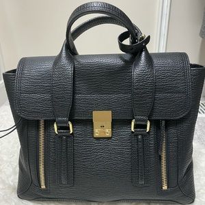 Phillip Lim Medium Pashli Black Leather